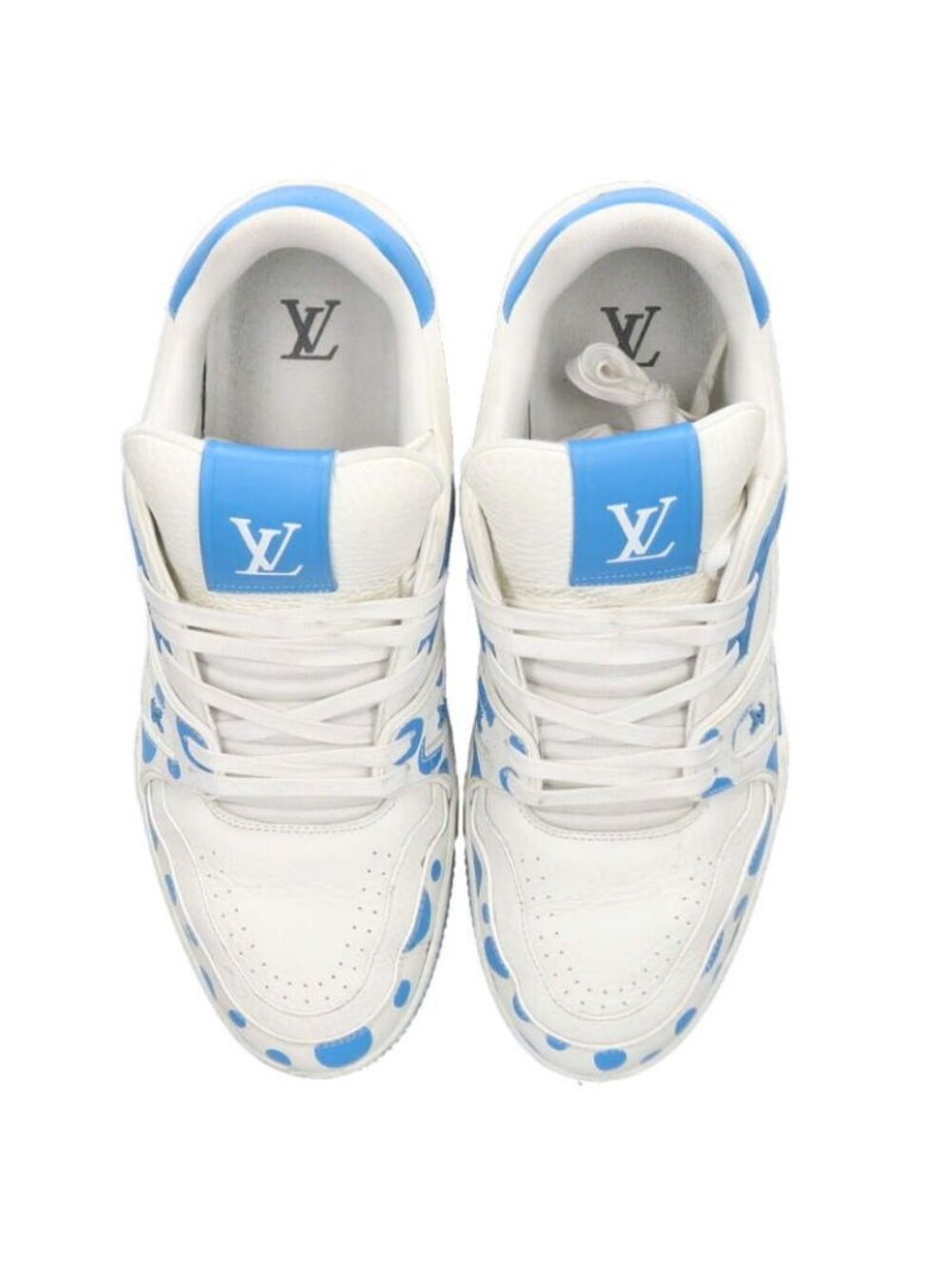 Louis Vuitton Yayoi Kusama LV Trainer YK Low Cut Sneakers 8.5 - Picture 4 of 5